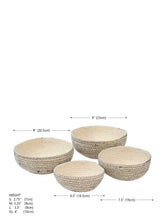 Load image into Gallery viewer, Amari Round Bowl - Black (Set of 4)