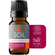 Charger l'image dans la galerie, Huile Essentielle Bio de Géranium Rosat (Pelargoneum Graveolens) 10ml