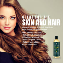 Load image into Gallery viewer, 100% Pure Cold Pressed Castor Oil 16 Oz