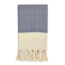 Заредете изображение във визуализатора на галерията – Herringbone Turkish Hand Towel