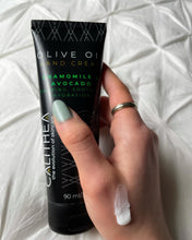 Заредете изображение във визуализатора на галерията – CALITHEA OLIVE OIL HAND CREAM WITH CHAMOMILE & AVOCADO: 96.4% NATURAL CONTENT