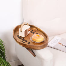 Заредете изображение във визуализатора на галерията – Couch Potato Tray-Smart Clip-On Sofa Tray Made of Acacia Wood