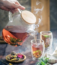 Charger l'image dans la galerie, Théière en verre Thermo 1,6 L | Résistante aux chocs thermiques et mécaniques
