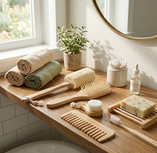 Заредете изображение във визуализатора на галерията – Zero-Waste Bath Accessories Bundle