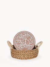 Заредете изображение във визуализатора на галерията – Bread Warmer &amp; Basket - Lovebirds Round
