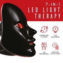 Load image into Gallery viewer, 7-in-1 LED Light Therapy Face Mask – Advanced Skincare at Home!
