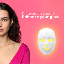 Load image into Gallery viewer, 7-in-1 LED Light Therapy Face Mask – Advanced Skincare at Home!
