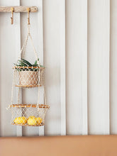 Load image into Gallery viewer, Jhuri Double Hanging Basket
