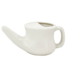 Load image into Gallery viewer, Ceramic Neti Pot | Ayurvedic Nasal Cleansing Tool for Sinus Health

