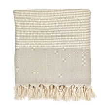 Заредете изображение във визуализатора на галерията – Diamond Stripe Turkish Throw
