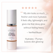 Заредете изображение във визуализатора на галерията – Organic Hyaluronic Acid Serum – Plumping Hydration 1 oz.

