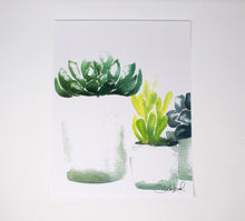Charger l'image dans la galerie, Impression artistique succulente (4) sur papier 11x14, Décoration murale, Décoration intérieure, Art botanique
