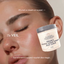 Load image into Gallery viewer, Organic Whipped Sugar Body Scrub 10 oz – Crepey Skin Treatment &amp; Exfoliator
