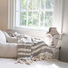 Load image into Gallery viewer, Woven Stripe Turkish Throw
